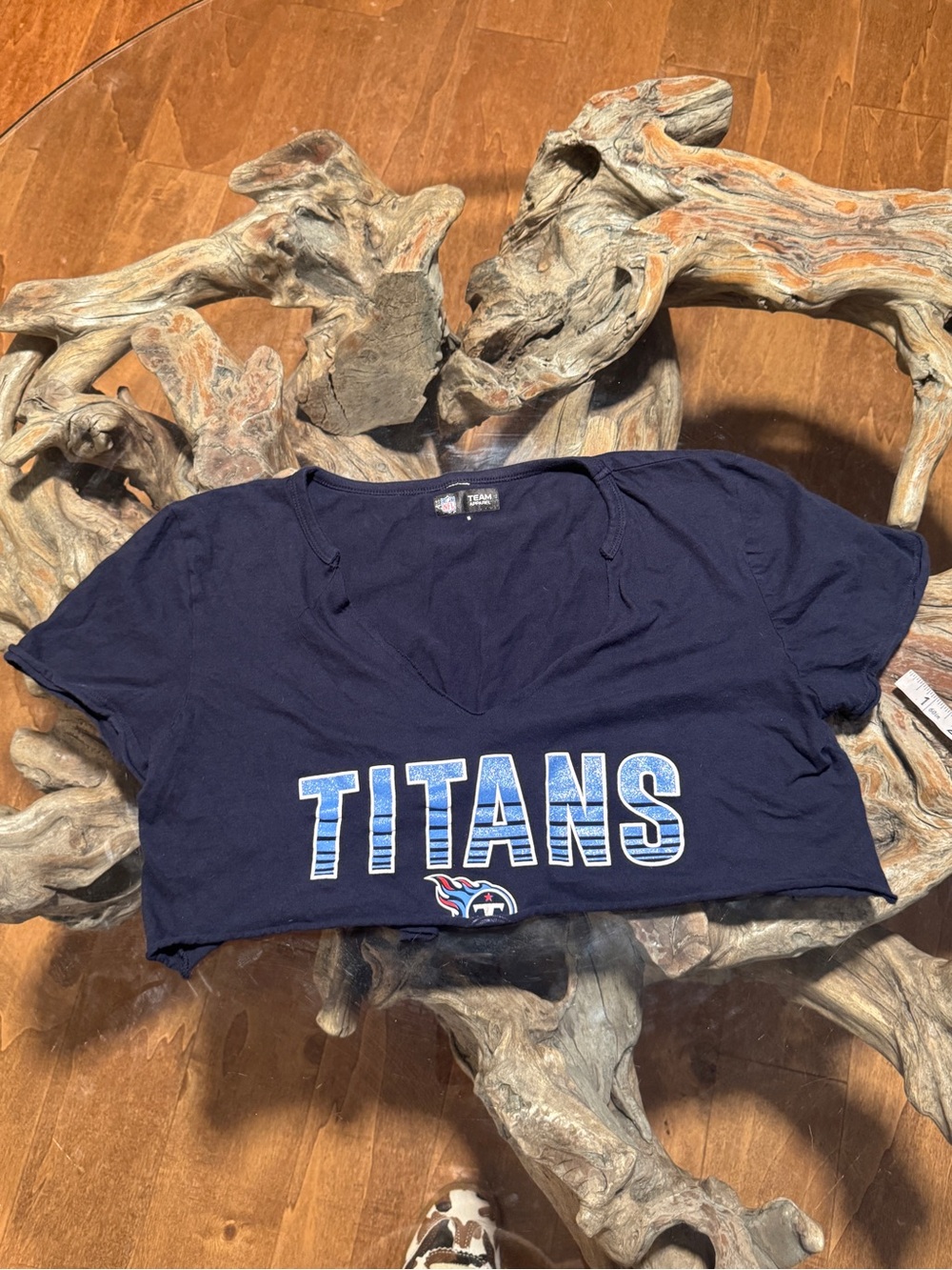 NFL Tennessee Titans Cut Crop Tee